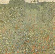 Gustav Klimt Poppy Field (mk20) Sweden oil painting artist
